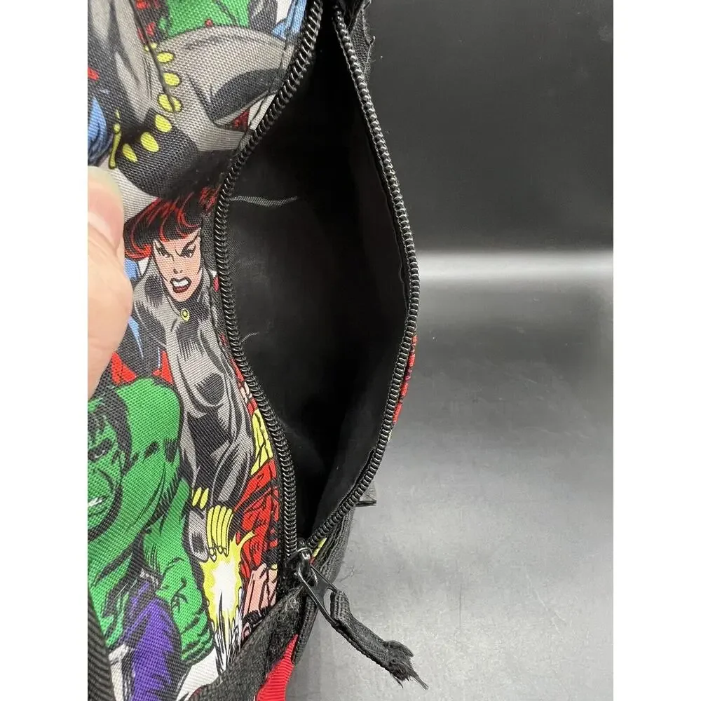 Marvel Classic Comics Style Backpack Bioworld School Travel Walmart Exclusive